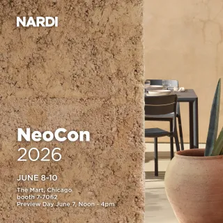 Nuovi scenari outdoor: Nardi a NeoCon Chicago 2026