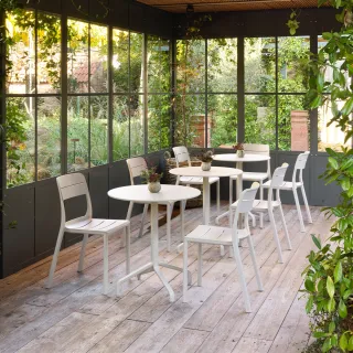 The colour Corda adorns contract furnishing