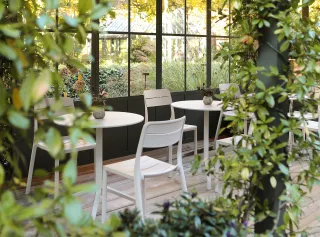 The colour Corda adorns contract furnishing