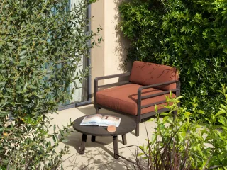 sofa Maximo Poltrona TERRA cannella Sunbrella