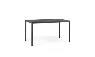 table Piave 140x80 ANTRACITE