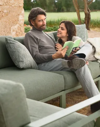 Sofa Maximo CACTUS timo Sunbrella