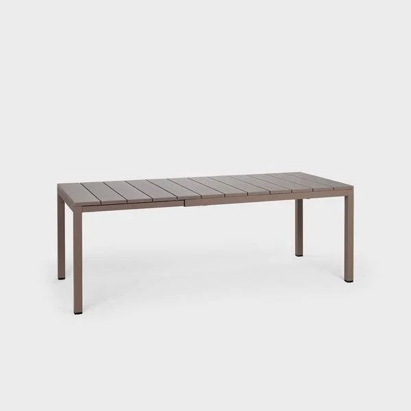 Rio Alu 210 Ext., an extendable table for outdoor use ‹ Nardi Outdoor